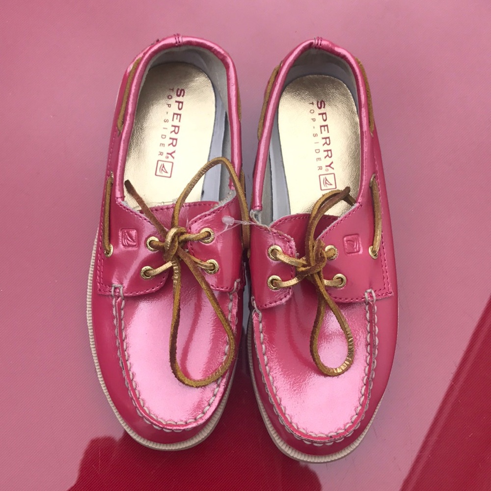 Sperry top sliders leather stunning color